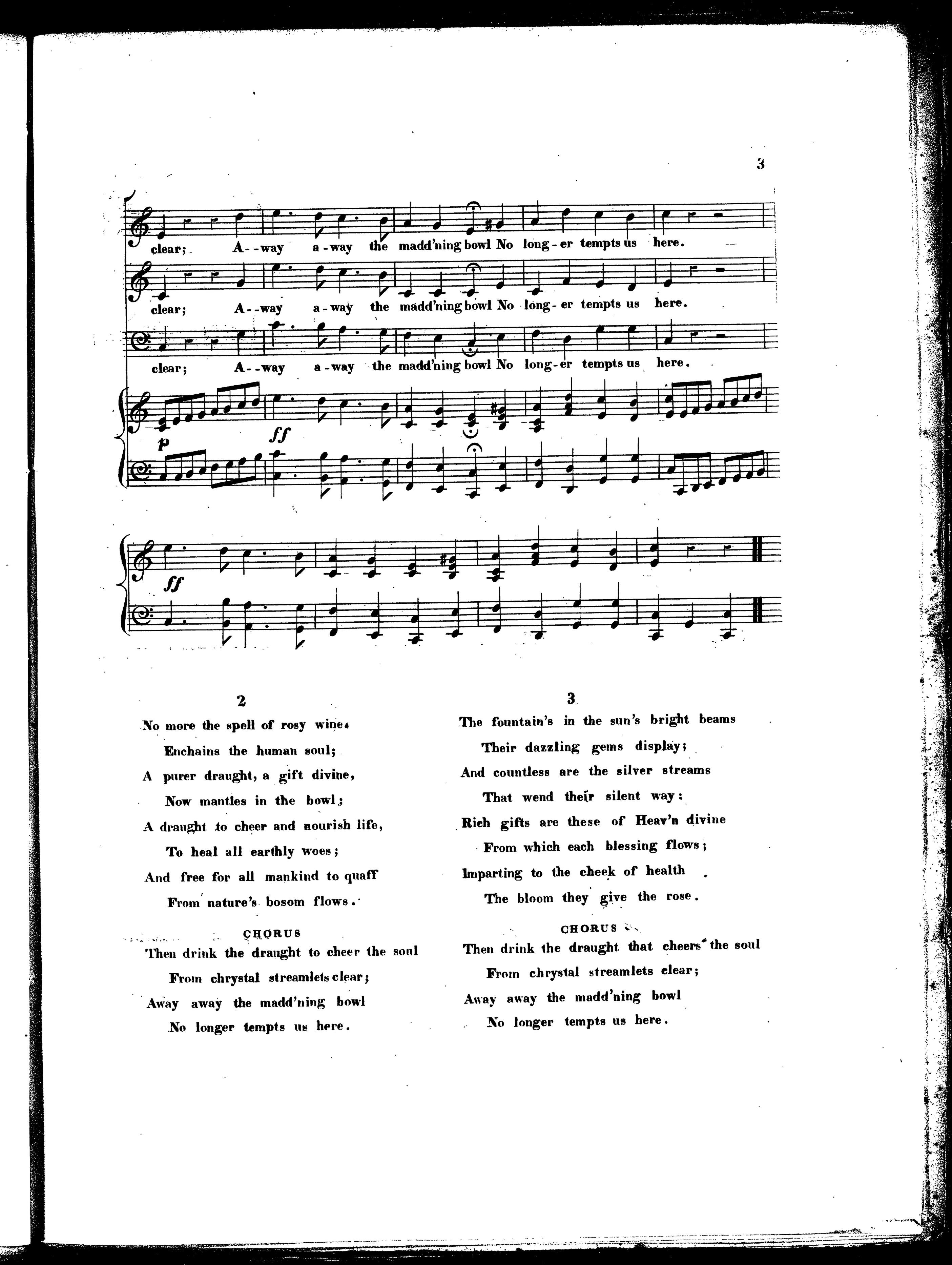 Page 3: Chorus conclusion and verses 2-3
